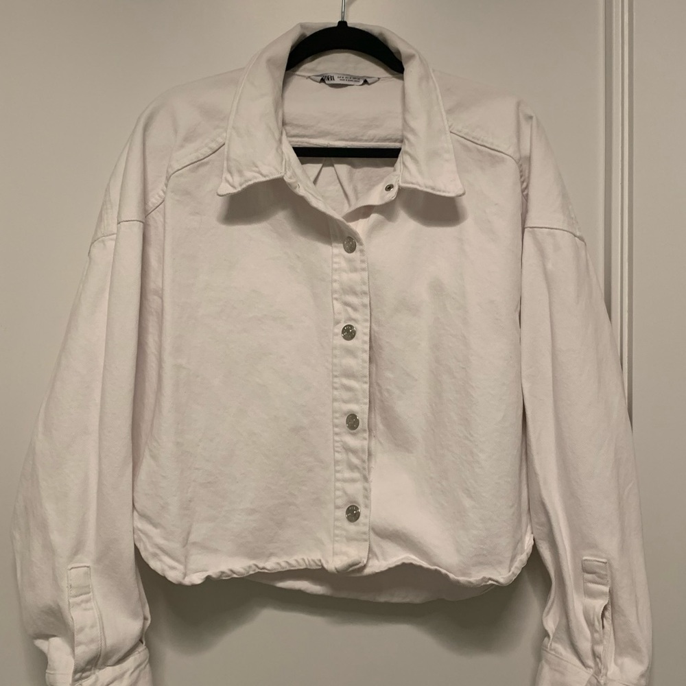 Zara Oversized Denim Shirt